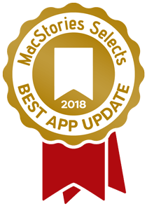 MacStories Best App Update of 2018