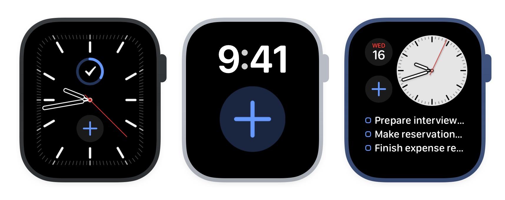 The new + complication on Apple Watch