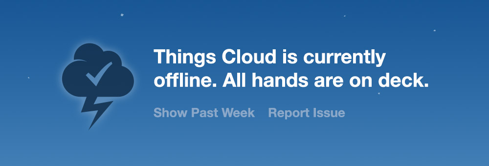 Things Cloud Status