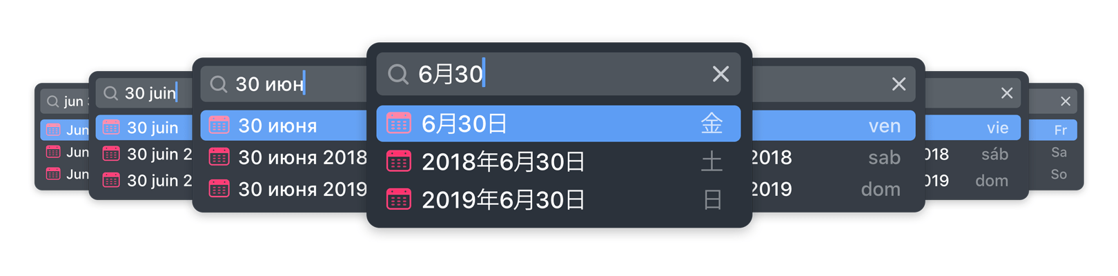 Natural Language Date Parser