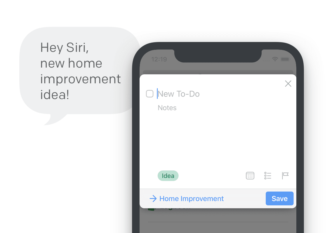 “Hey Siri, new home improvement idea!”