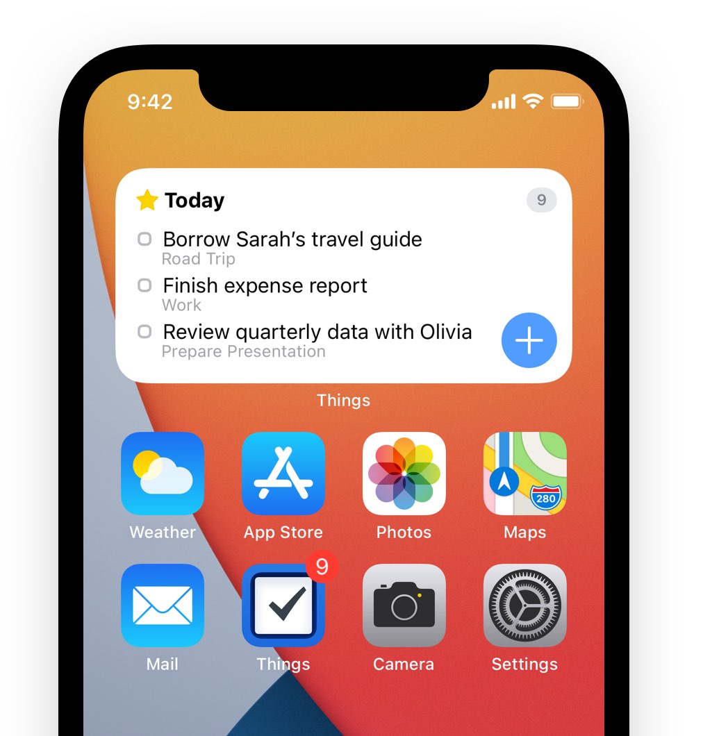 microsoft to do widget ios 14