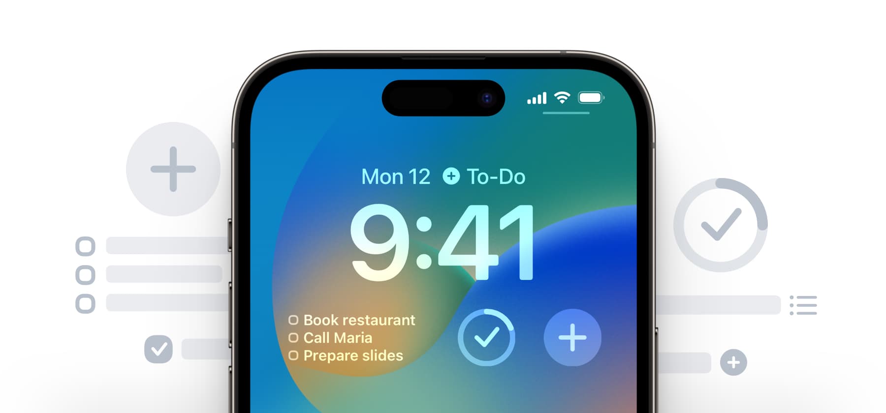 Lock Screen widgets on iPhone
