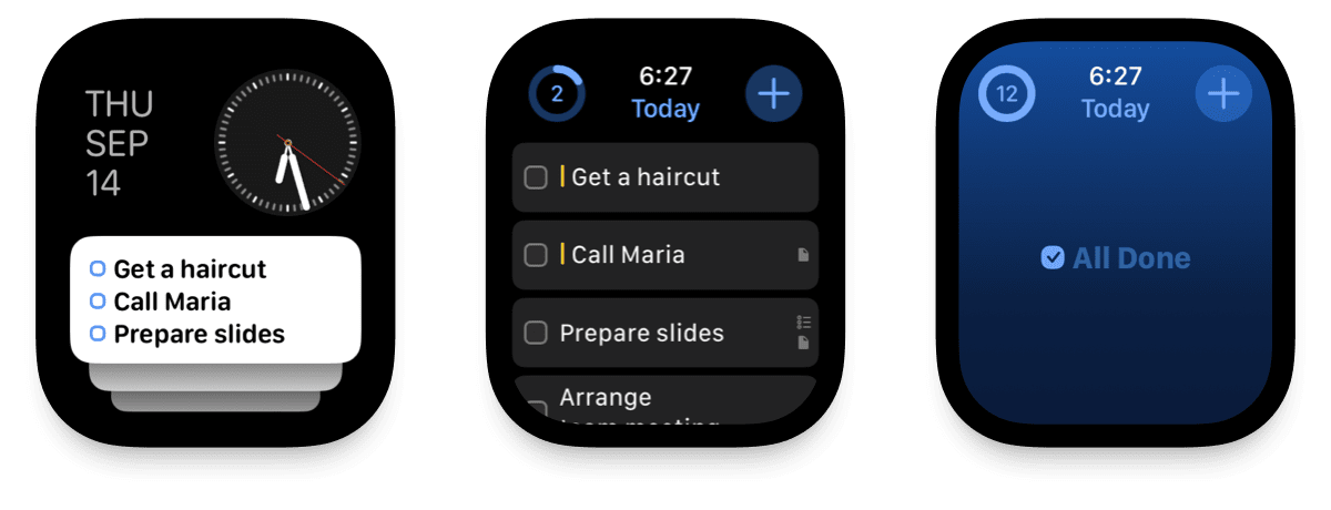 Things on watchOS 10